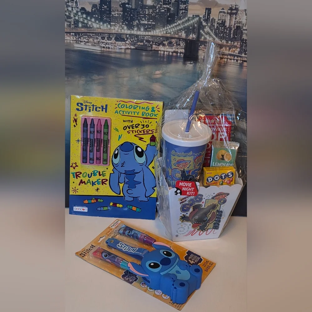 Disney Stitch Bundle Set NIP